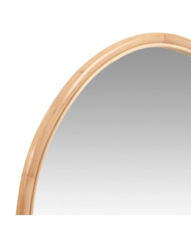 Miroir rond en rotin D75