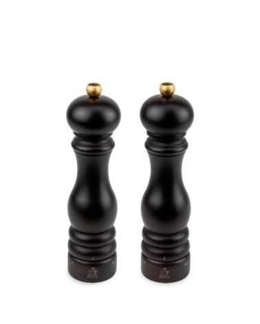 Paris u'select duo de moulins à poivre et à sel manuels en bois