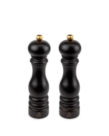 Paris u'select duo de moulins à poivre et à sel manuels en bois