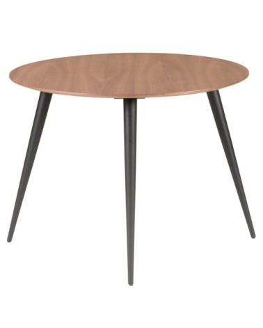 Table repas ronde noyer 100 cm