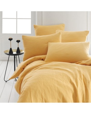 Housse de couette en gaze de coton miel 260x240 cm