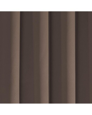Rideau occultant pour chambre et salon taupe 260 x 140