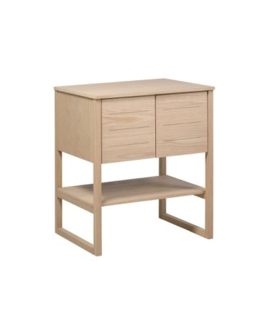 Meuble simple vasque chêne 70 cm