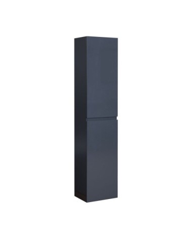 Colonne salle de bain gris anthracite suspendue 140 cm