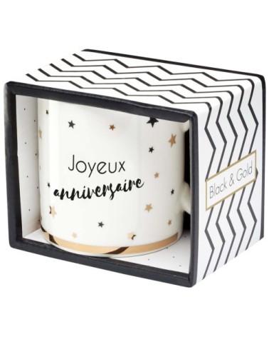 Mug cadeau joyeux anniversaire