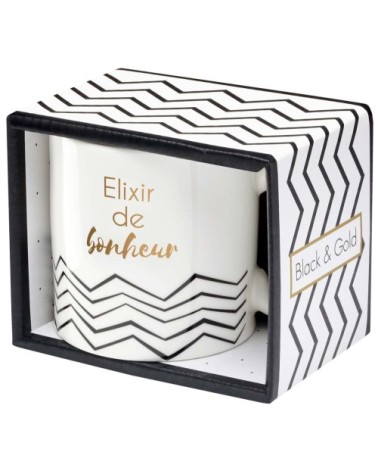 Mug cadeau elixir de bonheur