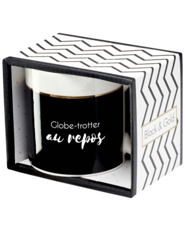 Mug cadeau globe trotteur au repos