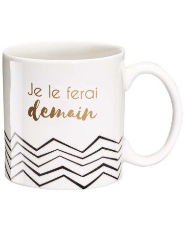 Mug cadeau je le ferai demain