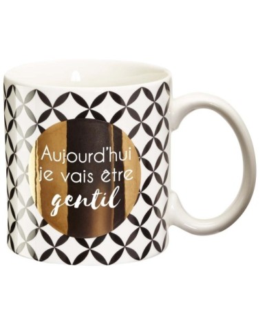 Mug cadeau ajuourd'hui, je vais être gentil