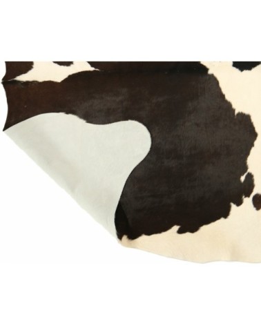 Tapis peau de vache noir et blanc 220 x 180 cm