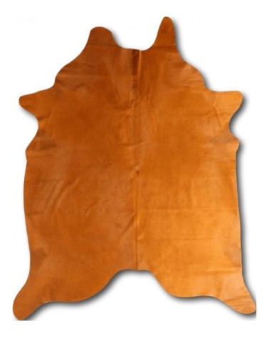 Tapis peau de vache beige 220x180