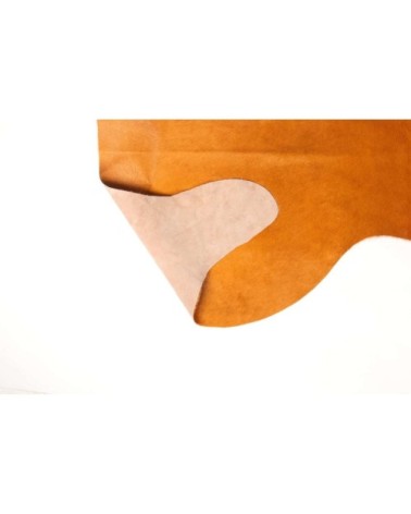 Tapis peau de vache beige 220x180