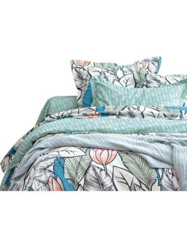 Housse de couette 260x240 en coton multicolore