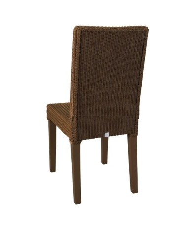Chaise en Lloyd Loom cuivre
