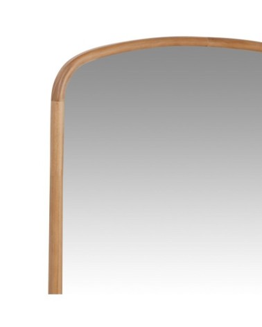 Miroir rectangulaire encadrement en bois H86