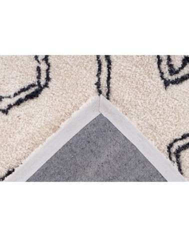 Tapis en polyester ivoire 200x290