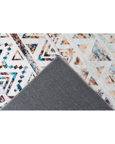 Tapis en polyester multicolore 80x150