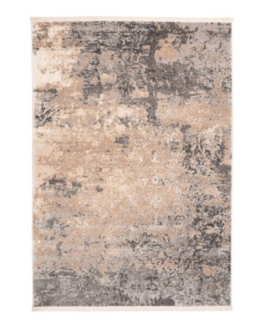Tapis en polypropylène multicolore et beige 120x170