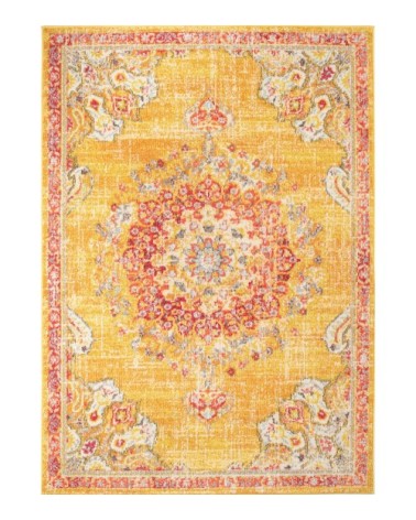 Tapis Vintage Oriental - Jaune - 160x230
