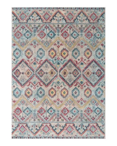 Tapis salon marin en laine artificielle multicolore 160X230