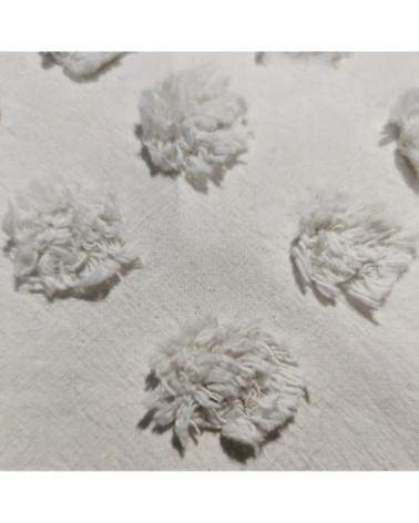 Parure de lit en coton lavé ivoire 220 x 240