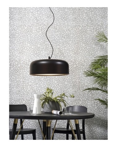 Suspension en fer forgé noir D49cm