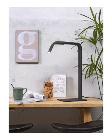 Lampa de table noire H48cm
