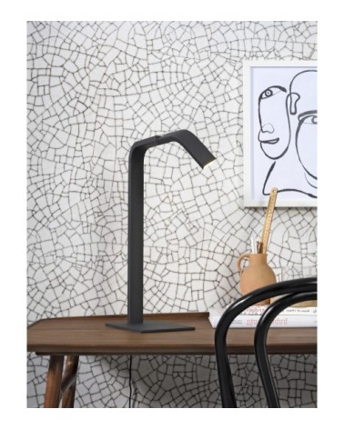 Lampa de table noire H48cm