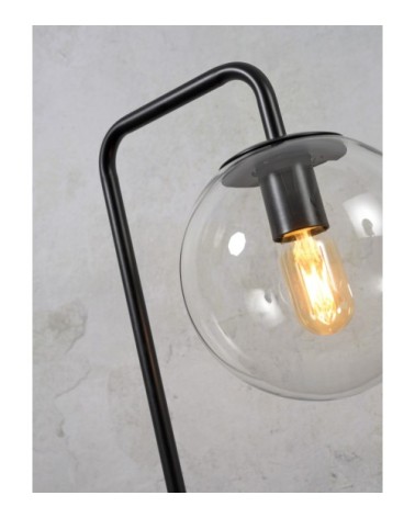 Lampadaire noir H156cm