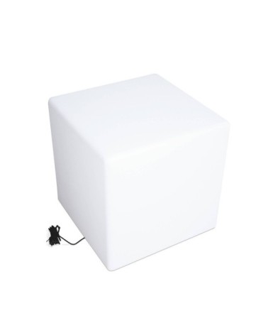 Cube led 40cm  cube décoratif lumineux, 40x40cm, blanc chaud