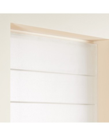 Store bateau 150x220 cm Blanc pur  en Lin