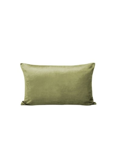 Housse de coussin 28x47 cm Olivine et taupe