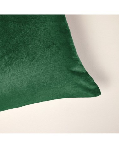 Housse de coussin 40x60 cm Vert pin et taupe