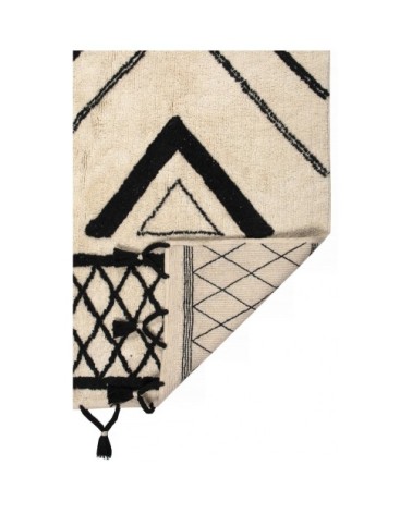 Tapis  en coton ombre 200 x 290