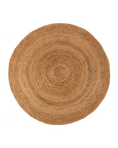 Tapis  en jute bronze diameter 160