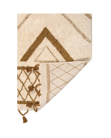 Tapis  en coton bronze 200 x 290