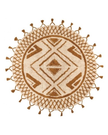 Tapis  en coton bronze diameter 160