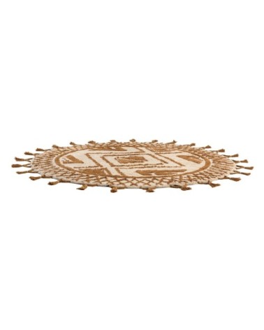 Tapis  en coton bronze diameter 160