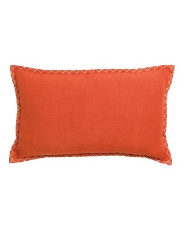 Coussin  en coton marmelade 30 x 50