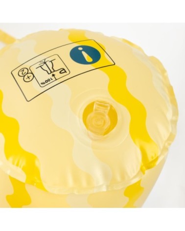 Hamac Gonflable PVC Jaune