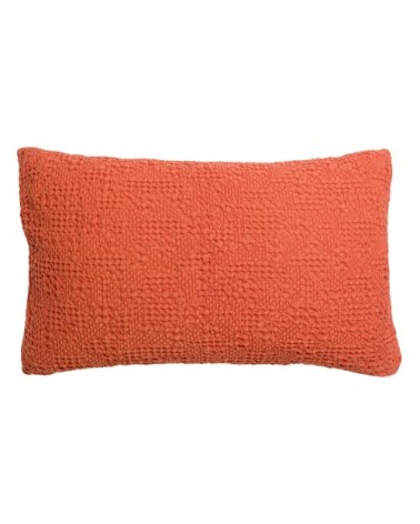 Coussin stonewashed  en coton marmelade 40 x 65