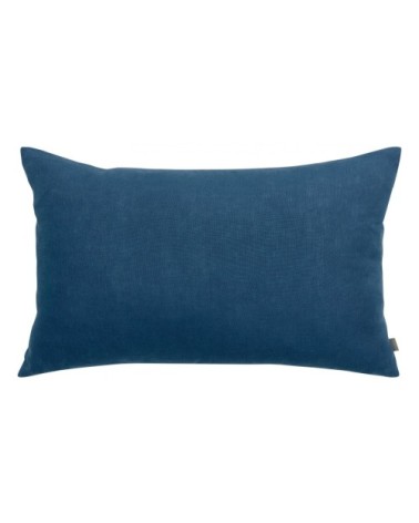 Coussin uni  en lin touareg 40 x 65