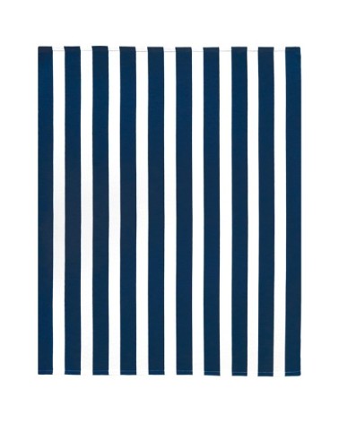 Serviette de plage XL microfibre - Rayada Marine - 140x170cm - 220g/m²