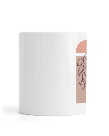 Mug en céramique en blanc ivoire
