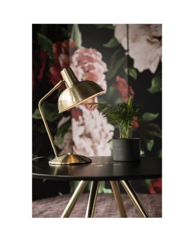 Lampe à poser en métal laiton