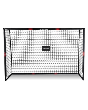 But de football noir métal h85xl160xl240cm