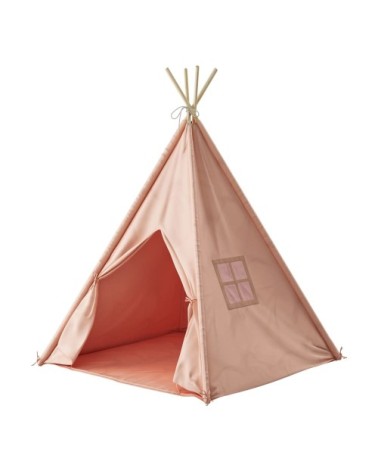 Tipi en coton rose