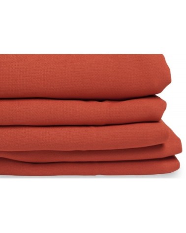 Rideau occultant orange rouille 140 x 260