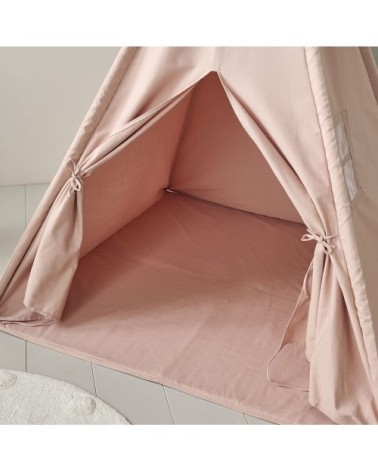 Tipi en coton rose