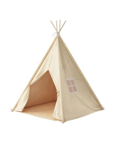 Tipi en coton blanc